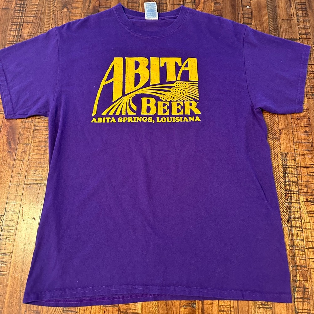Abita Springs Throwback Unisex T-Shirt Size L